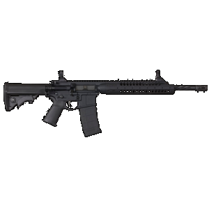LWRC IC-A5 Piston AR Rifle - Black | 5.56NATO | 16.1" Barrel | 2 position gas block (specifically set up for shooting suppressed)