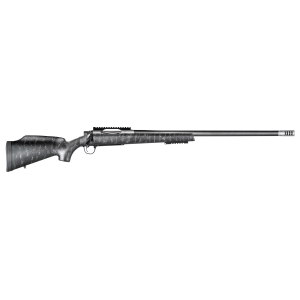 Christensen Arms Christensen Arms 8011002100 Traverse 338 Lapua Mag 3+1 27" Threaded Barrel, Natural Stainless, Black with Gray Webbing Stock - $2549.99 at Shooting Surplus