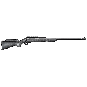 Christensen Arms 8011001200 Traverse 7mm Rem Mag 3+1 26" Threaded Barrel, Natural Stainless, Black with Gray Webbing Stock