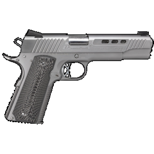Diamondback DB1911SS 1911 Limited Edition 45 ACP 8+1 5" Stainless Match Grade Barrel, Ported/Serrated w/Engraving Stainless Steel Slide & Frame w/Beavertail, Black G10 Grip, Ambidextrous