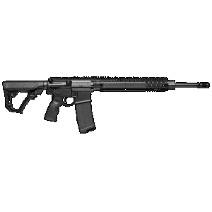 DANIEL Defense 0214213175047 Ddm4 Mk12 Spr 5.56x45mm Nato 18" 20+1 Black Hard Coat Anodized 6 Position W/softtouch Overmolding Stock