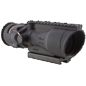 Trijicon 100002 ACOG Black Hardcoat Anodized 6x 48mm Illuminated Red Chevron .308/7.62 Reticle