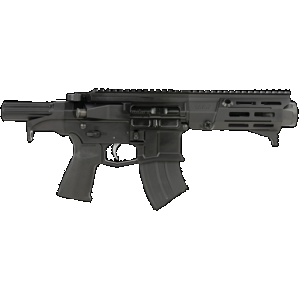 Maxim Defense MXM50801 PDX 505-SPS 7.62x39mm Caliber with 5.50" Barrel, 20+1 Capacity, Black Metal Finish, Black Polymer Grip