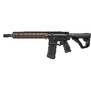 Daniel Defense 0219104238047 M4A1 RIII 5.56x45mm NATO 14.50" 30+1, Black Rec/Furniture, OEM Stock & Grip, 12.50" FDE M-Lok Handgaurd, Ambi Controls, Pinned & Welded Flash Hider