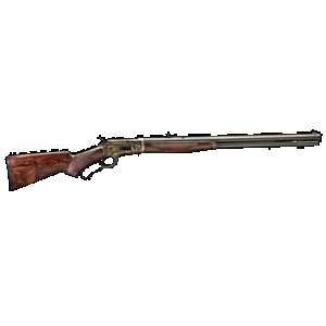 Davide Pedersoli 010S738457 1886 Sporting Full Size 45-70 Gov 8+1 26" Blued Octagon Steel Barrel, Blued Steel Receiver, Walnut Fixed Stock, Right Hand
