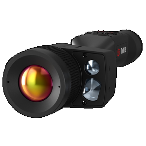 ATN TIWST5335LRF Thor 5 320 LRF Thermal Rifle Scope Black Anodized 5-20x Smart Mil Dot Reticle, Zoom 320x240 12 Microns, 60 fps Resolution