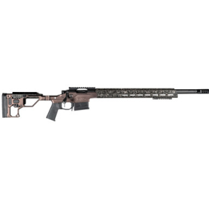Christensen Arms 8010300802 Modern Precision 308 Win 24" Threaded Carbon Fiber Barrel 5+1, Black Nitride Finish, Desert Brown Anodized Folding Stock, Polymer Grip