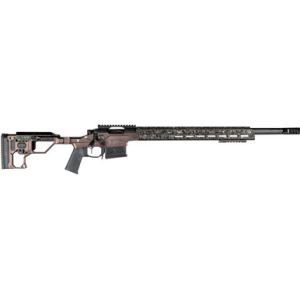 Christensen Arms 8010301300 Modern Precision 6.5 PRC 5+1 24" Threaded Carbon Fiber Barrel, Black Nitride Finish, Desert Brown Anodized Folding Stock, Polymer Grip
