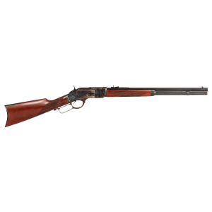 Taylors And Company Taylors & Company 550220COM 1873 Comanchero 357 Mag Caliber with 10+1 Capacity, 20" Blued Barrel, Color Case Hardened Metal Finish & Checkered Walnut Stock (Full Size) - $1970.30 at Shooting Surplus