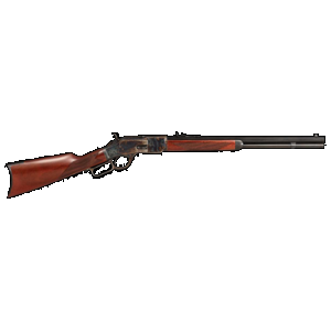 Taylors & Company 550221COM 1873 Comanchero 45 Colt (LC) Caliber with 10+1 Capacity, 20" Blued Barrel, Color Case Hardened Metal Finish & Walnut Stock Right Hand (Full Size)