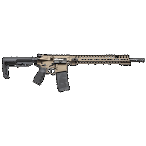 Patriot Ordnance Factory 00910 Renegade + 223 Rem,5.56x45mm NATO 16.50" 30+1 Burnt Bronze 6 Position MFT BMS Minimalist Stock