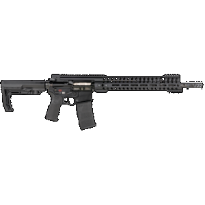 Patriot Ordnance Factory 01143 P415 Edge 223 Rem,5.56x45mm NATO 16.50" 30+1 Black Hard Coat Anodized 6 Position MFT Stock