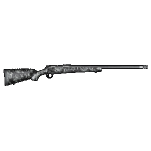 Christensen Arms 8010614100 Ridgeline FFT 280 Ackley Improved 3+1 22" Carbon Fiber/Threaded Barrel, Stainless Steel, Black with Gray Accents Stock