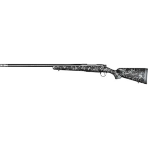 Christensen Arms 8010614700 Ridgeline FFT Full Size 270 Win 4+1, 20" Stainless Steel Threaded Barrel, Stainless Aluminum Receiver, Black w/Gray Accents Fixed Sporter w/Flash Forged Technology Stock