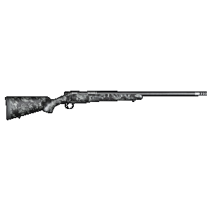 Christensen Arms 8010616300 Ridgeline FFT Full Size 300 RUM 3+1 22" Stainless Steel Threaded Barrel, Stainless Aluminum Receiver, Black w/Gray Accents Fixed Sporter w/Flash Forged Technology Stock