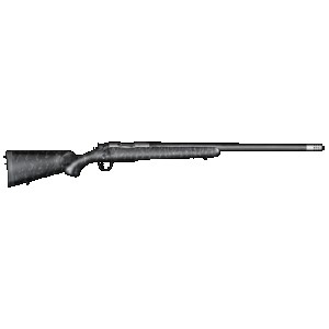 Christensen Arms 8010631300 Ridgeline FFT 6.8 Western 3+1 20" Carbon Fiber/Threaded Barrel, Stainless Steel, Black with Gray Accents Stock