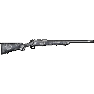 Christensen Arms 8010631800 Ridgeline FFT Full Size 7mm PRC 3+1 22" Carbon Fiber Steel Threaded Barrel, Stainless Aluminum Receiver, Black w/Gray Accents Fixed Sporter w/Flash Forged Technology Stock