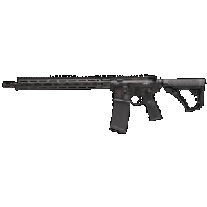 Daniel Defense 0212802267047 DDM4 V7 5.56x45mm NATO 16" 30+1 Rattlecan Cerakote 6 Position w/SoftTouch Overmolding Stock