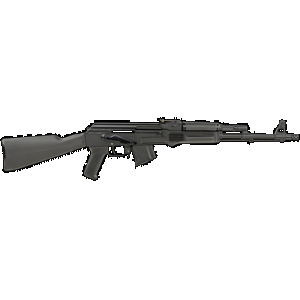 Arsenal SAM7R62 SAM7R 7.62x39mm 10+1 16.25", Black, Polymer Furniture, Muzzle Brake, Ambi Safety, Enhanced FCG, Adj. Sights, Includes Cleaning Kit & Sling
