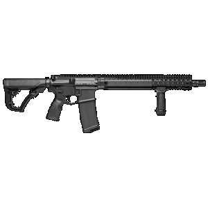 Daniel Defense 0214515175047 DDM4 V9 5.56x45mm NATO 16" 30+1 Black Hard Coat Anodized 6 Position w/SoftTouch Overmolding Stock