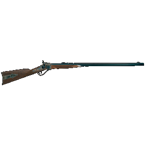 Taylors & Company 220012 1874 Down Under 45-70 Gov Caliber with 1rd Capacity, 32" Blued Barrel, Color Case Hardened Metal Finish & Oiled Walnut Stock (Full Size)
