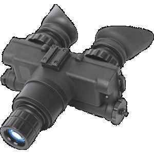 ATN NVGONVG72G NVG7-2W Night Vision Goggles Matte Black 1x26mm Generation 2+ Green Phosphor, 50-57 Ip/mm Resolution