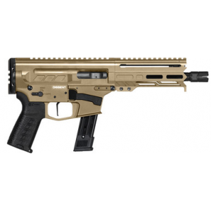 CMMG Dissent Mk17 9mm 6.5in Coyote Tan Pistol 21rd Left Hand