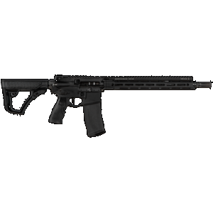 Daniel Defense 0212815049047 DDM4 V7 SLW 5.56x45mm NATO 30+1 14.50" Threaded Lightweight Profile Barrel, Black Hard Coat Anodized, 6 Position Stock w/SoftTouch Overmolding