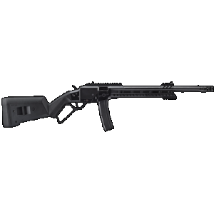 Patriot Ordnance Factory 01891 Tombstone 9mm Luger 20+1 16.50" Fluted Barrel, Black, Magpul SGA Stock, M-LOK Handgaurd, XS Ghost Ring Sights, Muzzle Brake