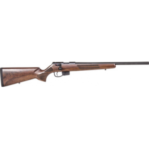 ANSCHUTZ 1761d 22 Long Rifle, 20in. Barrel, 5rd, Wood Stock, Single Stage Trigger - Black (npn: 14527)