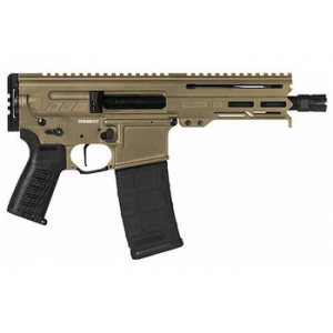 CMMG Dissent Mk4 9mm 6.5 inch 30 Rounds Coyote Tan Left Hand