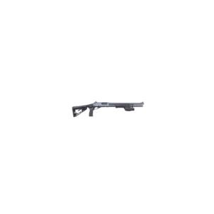 Wilson Combat CQB 12GA, 18.5in. Barrel, 6rd, Collapsible Super-Stoc Stock & Surefire tactical forend - Black (SCQB-A-BLACK )