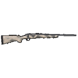 Bergara Rifles BPR33308 Premier Highlander 308 Win 4+1 20" Sniper Gray Cerakote Fluted Barrel, Sniper Gray Cerakote Stainless Steel Receiver, Woodland Camo Grayboe Stock