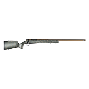 Christensen Arms Christensen Arms 8010201400 Mesa Long Range 338 Lapua Mag 3+1 27" Threaded Barrel, Burnt Bronze Cerakote, Green with Black/Tan Webbing Stock - $1749.99 at Shooting Surplus