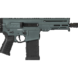 CMMG Dissent 5.7x28mm 6.5in 32rd Charcoal Green Cerakote Left Hand