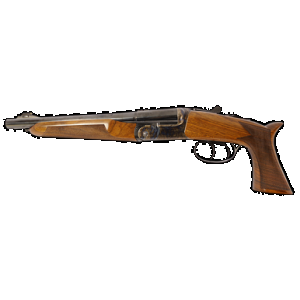 Pedersoli Howdah 410 Bore, 10.25in. Barrel, 2rd, Wood Stock & Forend - Black (020S640410)