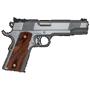 DAN Wesson Pm-9 Pistol - Stainless | 9mm | 5" Barrel | 9rd | Wood Grips