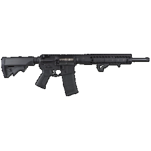 LWRC ICDIR35B16L Individual Carbine Direct Impingement 350 Legend 5+1 16.10" Threaded, Black, Ambi Rec, M-Lok Handguard, 6 Position Stock, OEM Ultra Combat Grip, Angled Fore Grip