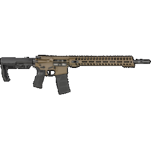 Patriot Ordnance Factory 01752 Minuteman Direct Impingement 5.56x45mm NATO 16.50" 30+1 Patriot Brown Rec/14.5" M-Lok Handguard Black Nitride Barrel Black Polymer Grip 6 Position MFT Stock