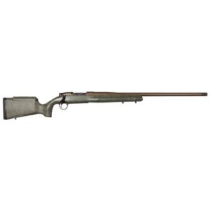 Christensen Arms 8010201700 Mesa Long Range 300 PRC 3+1 26" Threaded Barrel, Burnt Bronze Cerakote, Green with Black/Tan Webbing Stock