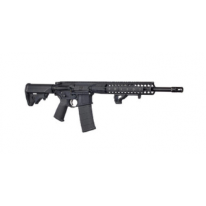 LWRC Di Direct Impingement Rifle - Black | 300 Blk | 16.1" Barrel - Icdir3b16