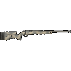 Bergara Rifles B14S371CF B-14 HMR Carbon Wilderness 308 Win 5+1 Cap 20" Carbon Fiber Wrapped Barrel, Woodland Camo Molded with Mini-Chassis Stock, Right Hand