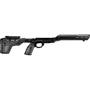 Mdt Sporting Goods Inc 104999BCF HNT26 Chassis Carbon Fiber Furniture, Aluminum Base, Folding Stock with Adj. Cheekrest, M-LOK Forend, QD Sling Mounts, AR-Style Grip Fits Short Action Remington 700