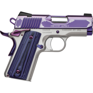 Kimber Mfg.,inc 3200319 Amethyst Ultra II 9mm 8+1 3" Amethyst Purple PVD Stainless Steel Slide G10 Grip