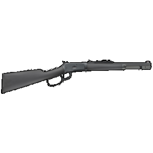 TAYLORS & Company 220094 1892 Alaskan Take-down 357 Mag Caliber With 7+1 Capacity, 16" Barrel, Blued Metal Finish & Softtouch Black Synthetic Stock Right Hand (full Size)