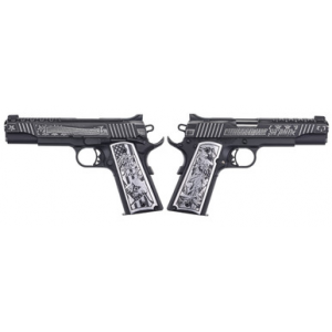 Auto Ordnance 1911 United We Stand, 45ACP, 5in. Barrel, 7rd - Black (1911TCAC5N)