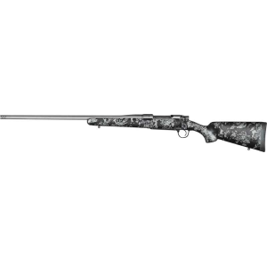 Christensen Arms 8010111300 Mesa FFT 7mm Rem Mag 3+1 22" Threaded Barrel, Tungsten Gray Cerakote, Black with Gray Webbing Stock,