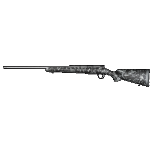 Christensen Arms 8010110900 Mesa FFT 6.5 PRC 4+1 20" Threaded Barrel, Tungsten Gray Cerakote, Black with Gray Webbing Stock,