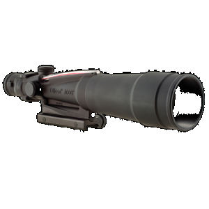 Trijicon 100173 ACOG Black Hardcoat Anodized 5.5x50mm Illuminated Red Chevron .223/5.56 BDC Reticle