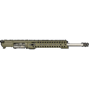 Patriot Ordnance Factory Rogue Complete Upper 308 Win 16.50" Stainless Barrel, OD Green Anodized, Micro-B Muzzle Brake, 11" M-LOK Handguard